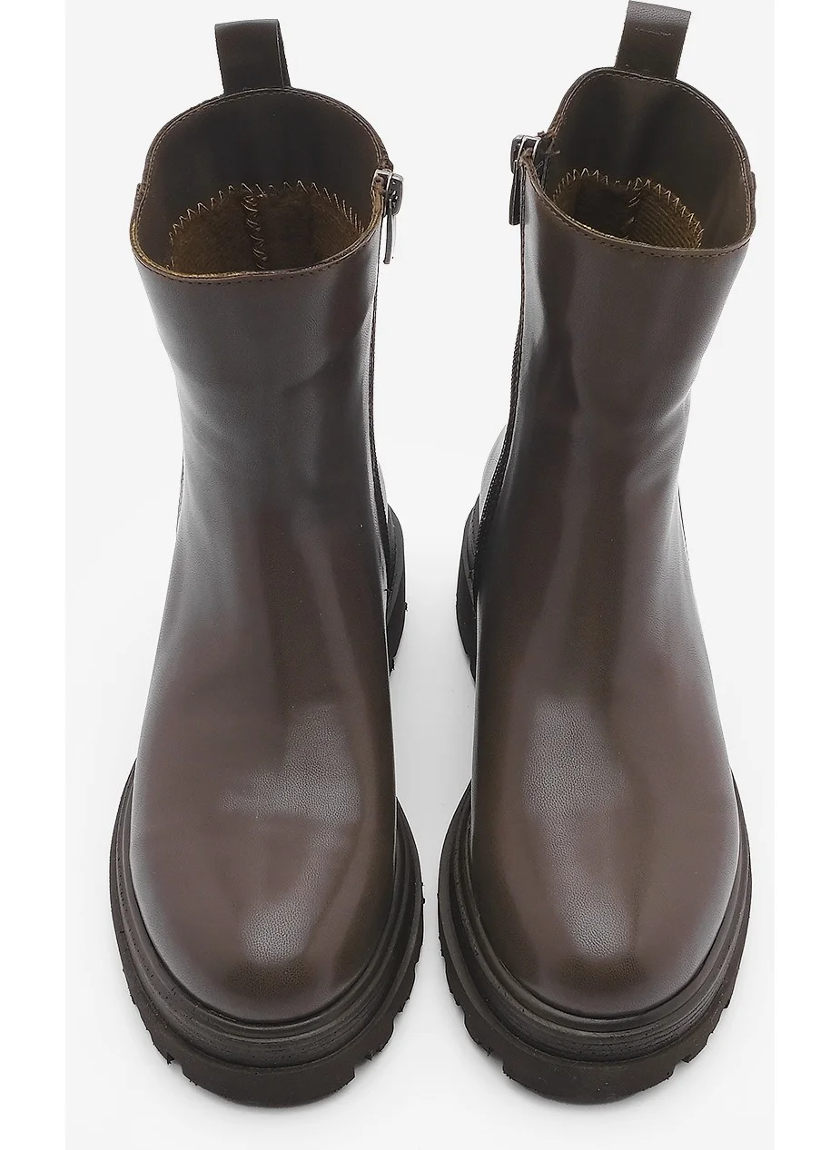 مارجين Women's Skidproof Thick Sole Casual Boots Rintos