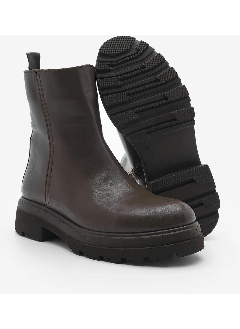 مارجين Women's Skidproof Thick Sole Casual Boots Rintos