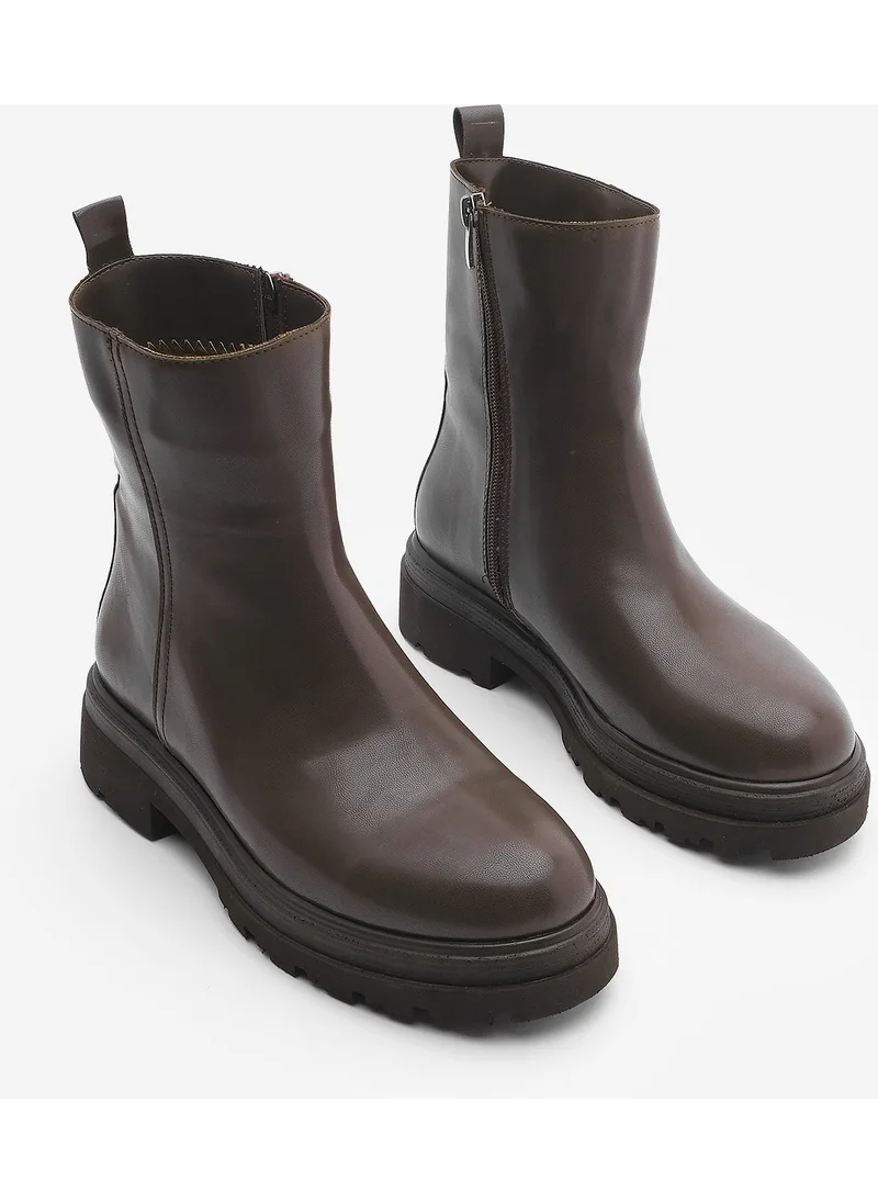 مارجين Women's Skidproof Thick Sole Casual Boots Rintos