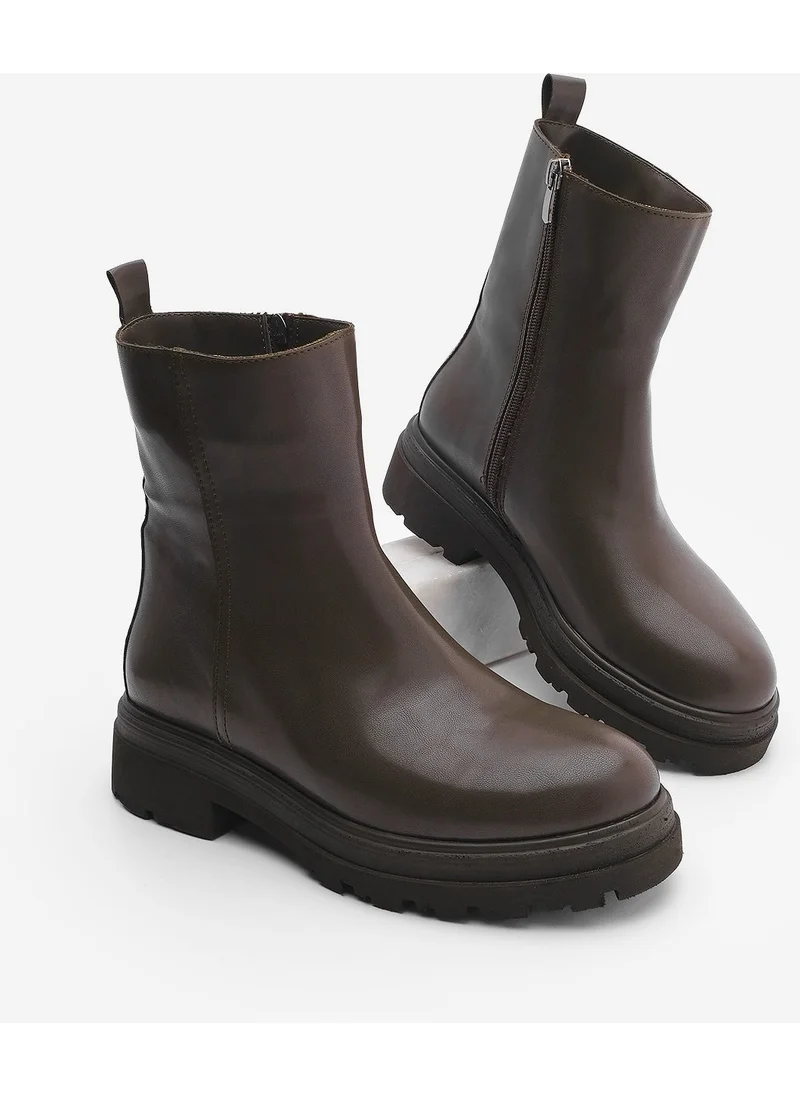 مارجين Women's Skidproof Thick Sole Casual Boots Rintos