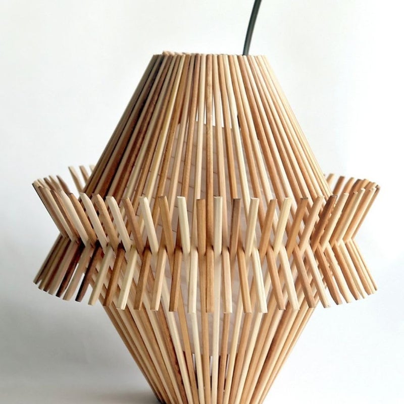 ROYALS Thick 8 Inch Wooden Round Craft Stick Unfinished Natural Hardwood Sticks, Round Craft Sticks,Wood Sticks for Crafting,Wooden Craft Sticks,Art Sticks for Crafts (100) - Image 3