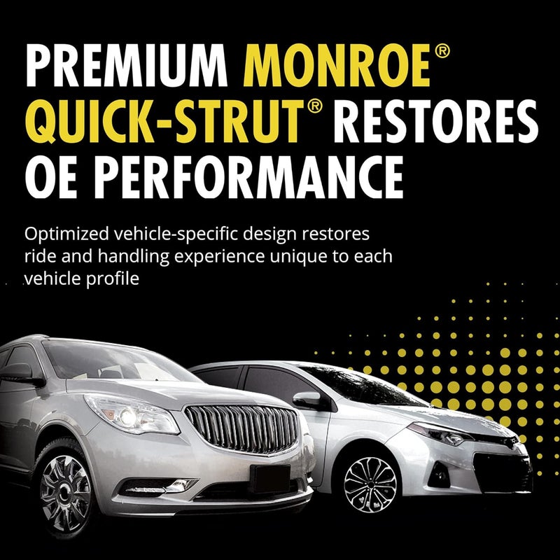 Monroe Shocks & Struts Quick-Strut 172563 Strut and Coil Spring Assembly - Image 3