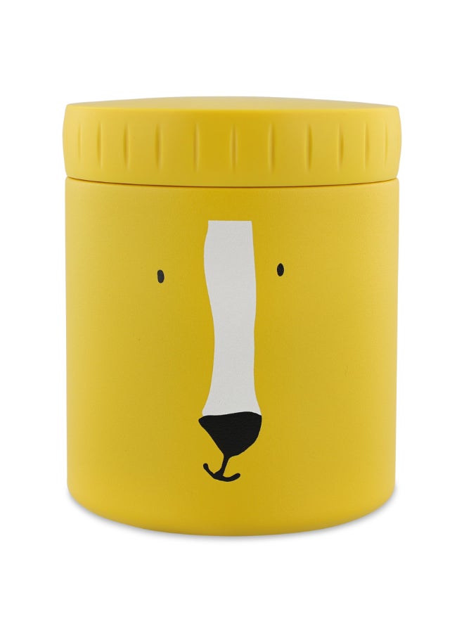 Trixie Double Wall Insulated Food Jar - 350ml - Mr. Lion - Image 1