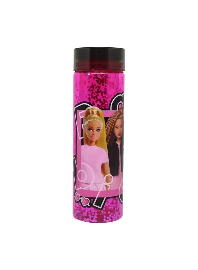 Barbie Water Bottle with Metal Cap 500ml - 112-77-21  - Image 1