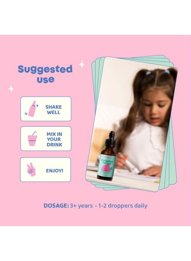 JoySpring Herbal Detox for Kids - Cilantro Extract Cleanse to Support Speech & Improve Behavior - Natural Detox with Cilantro - 1 fl oz (30 Servings) - Image 5