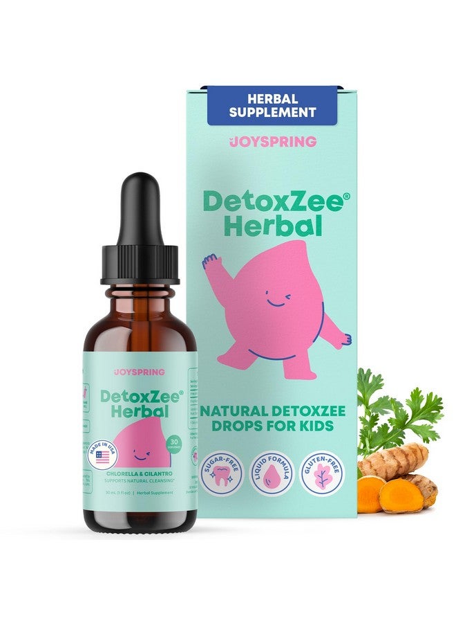 JoySpring Herbal Detox for Kids - Cilantro Extract Cleanse to Support Speech & Improve Behavior - Natural Detox with Cilantro - 1 fl oz (30 Servings) - Image 1