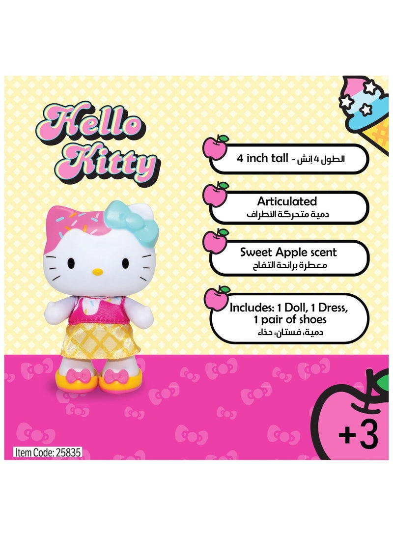 Hello Kitty Doll Ice Cream 4-Inches | Collectable Figure - Image 5