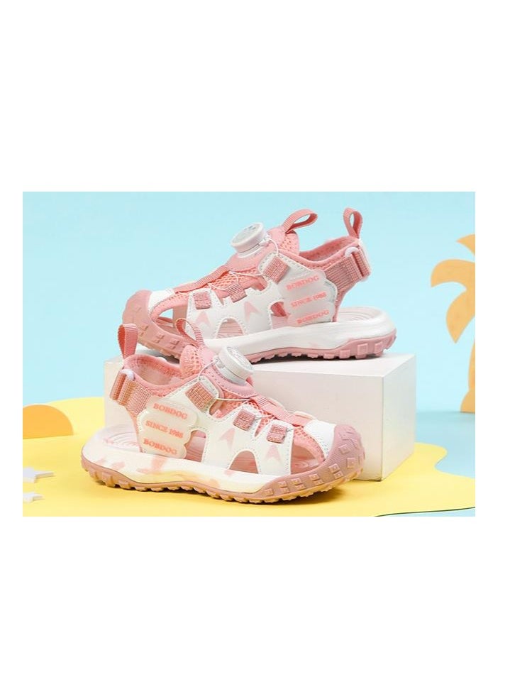 BOBDOG - Zhongda Children's Casual Sandals Baotou Single Mesh Beach Shoes - Image 1