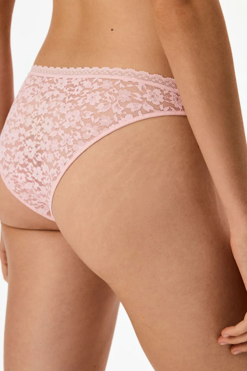 بنتي PENTI Easy Floral V-Cut Brazilian Briefs