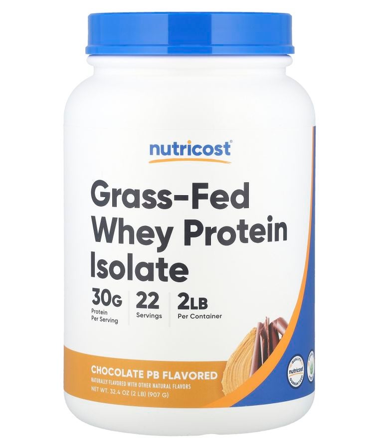 Grass-Fed Whey Protein Isolate Chocolate PB  2 lb (907 g)