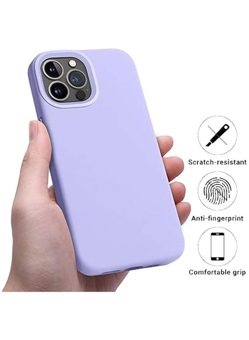 iPhone 13 pro Case Upgrade Defender Silicone Cover ShockProof Anti-Scratch Protective Phone Case (VOILET) - Image 4