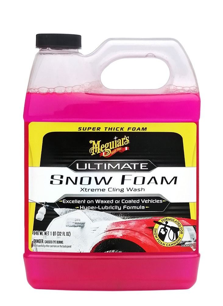 Meguiar's G191532 Ultimate Snow Foam Xtreme Cling Wash 946ml  - Image 1