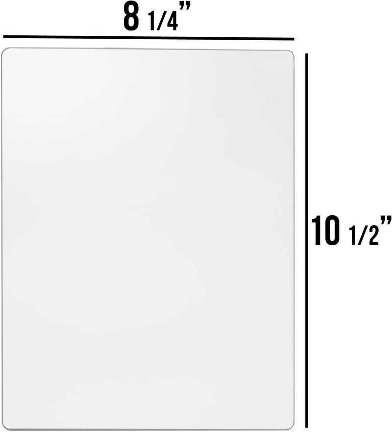 SourceOne Premium Acrylic Brochure Support Inserts for Humid Environments, 5 Pack - Image 2