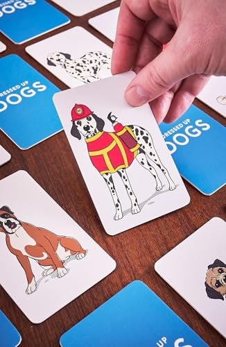 Ridley's Ridleys Dressed Up Dogs Memory Game Includes 50 Matching Cards and Instructions Memory Card Game Featuring WellDressed Dogs Fun for All Ages Makes a Great Gift Idea - Image 5