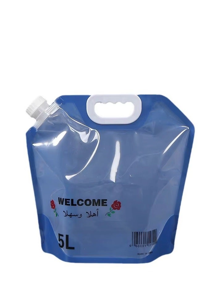 Generic Foldable 5L Water Storage Bag (Water Tank) Multi-purpose for Camping and Travel, Airtight, Easy to Carry and Store  - Image 1