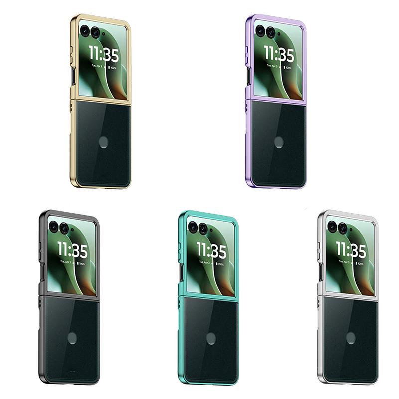 إيروريكس جراب هاتف موتورولا رازر 60 ألترا 6D الكهربائي المقاوم للصدمات (أسود) - Image 2