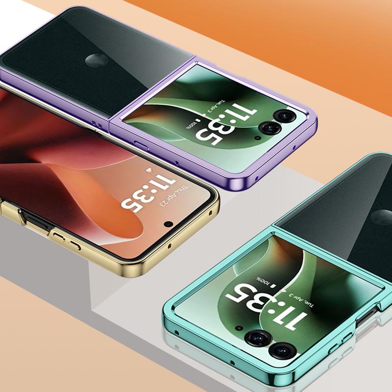 إيروريكس جراب هاتف موتورولا رازر 60 ألترا 6D الكهربائي المقاوم للصدمات (أسود) - Image 3