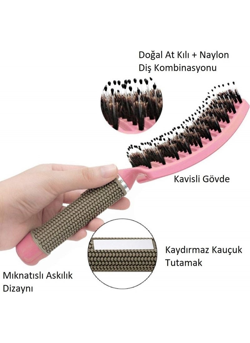 Land of Myth - Premium Detangler, Detangling Brush, Soft, Flexible, Ionic Tooth  - Image 2
