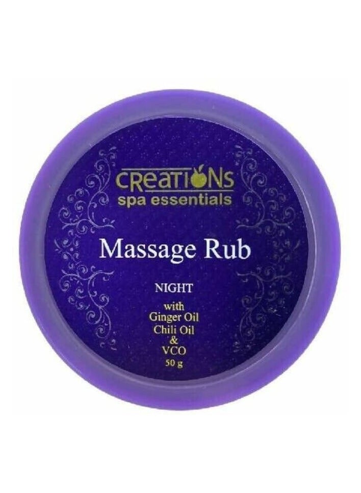 creation Massage Rub Oil,Night,50g - Image 1