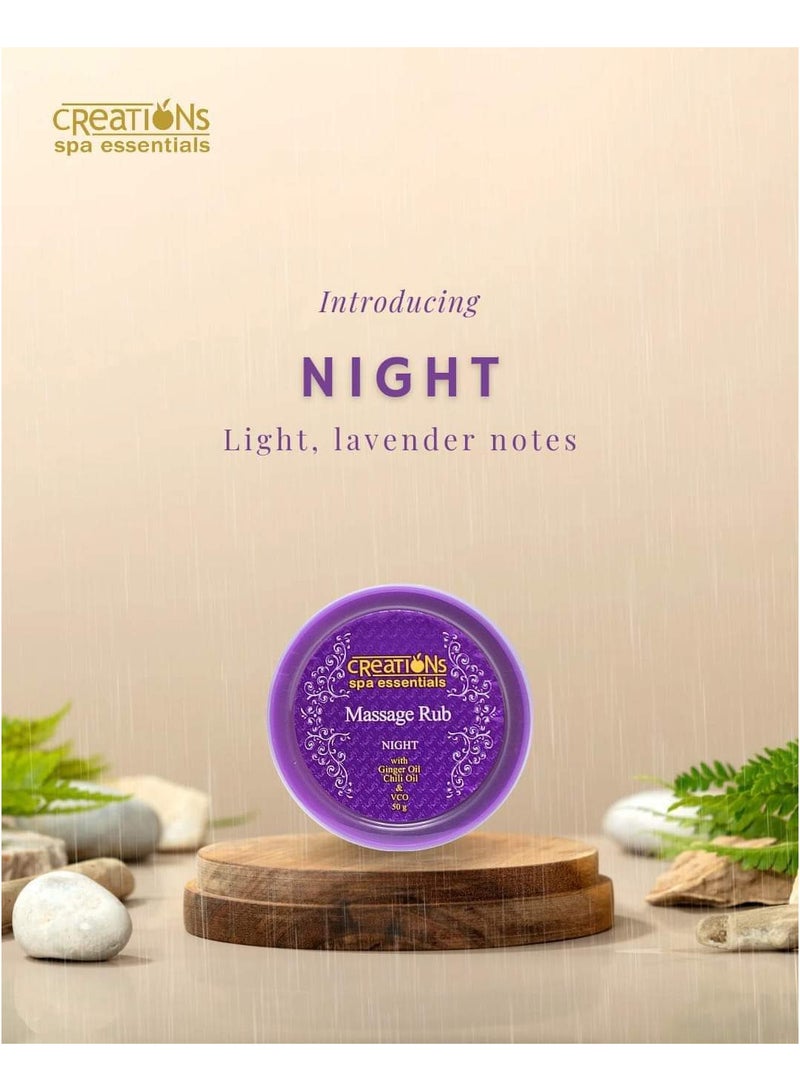 creation Massage Rub Oil,Night,50g - Image 5