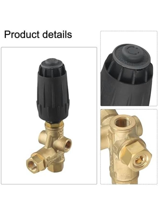 VRT3 صمام تفريغ ضاغط الغسالة عالي الأداء لغسيل الطائرات النفاثة لأدوات الحدائق - Image 5