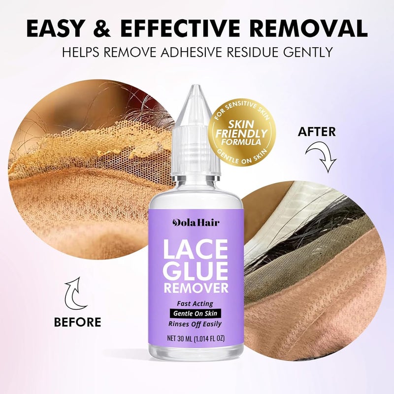 Gulf market standard build Lace Glue Remover for Lace Wigs, Tape in Hair Extensions Dust proof - Image 3