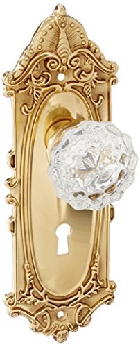 Nostalgic Warehouse Victorian Plate with Keyhole & Interior Crystal Door Knob - Image 4