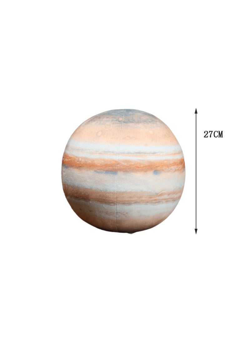 27 CM Planet Series Jupiter Plush Toy Soft Stuffed Cartoon Doll For Girls And Boys All Ages Gift - Image 2