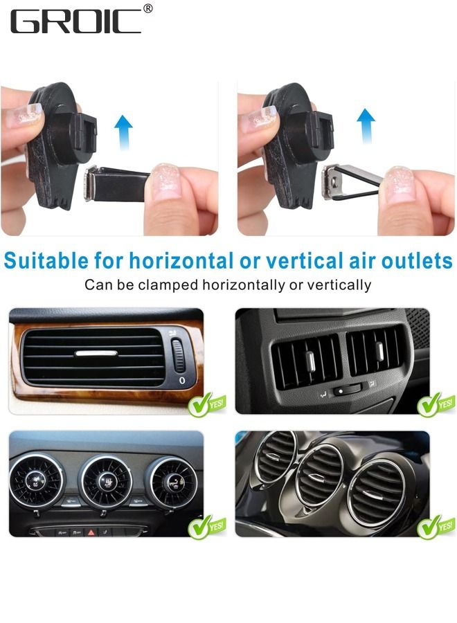 GROIC 3 Packs Car Air Freshener Clips,Car aromatherapy,Car Accessories,Car Vent Decoration, Skull Car Interior Accessories,Creative Vehicle Supplies - Image 5