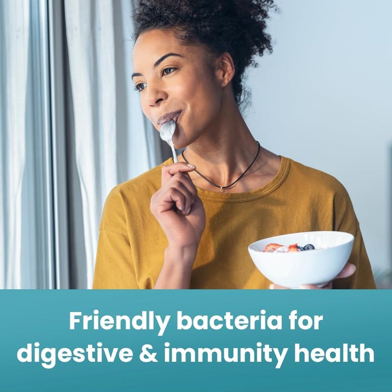 Sanar Naturals Probiotics 60 Billion CFU  10 Strains  Prebiotics  Supports Immune Digestive  Gut Health  Probiotics for Women and Men  Vegan NonGMO Gluten Free 120 Capsules - Image 5