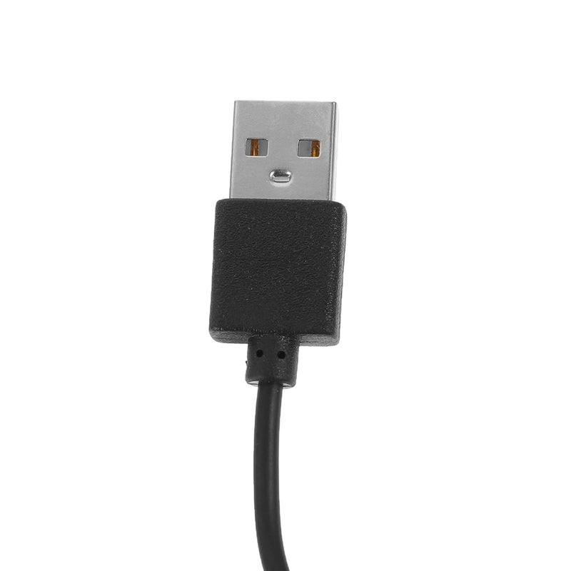 كابل شحن USB مغناطيسي من Mikikit للساعات الذكية، كابل بديل بـ 2 أطراف، 2 قطعة باللون الأسود، متوافق مع شواحن الساعات الذكية العامة. - Image 3