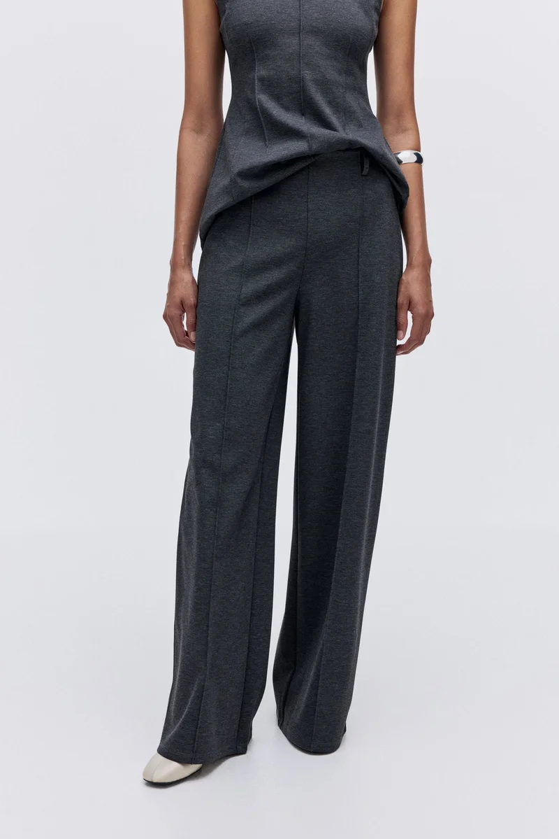 H&M Wide tailored trousers