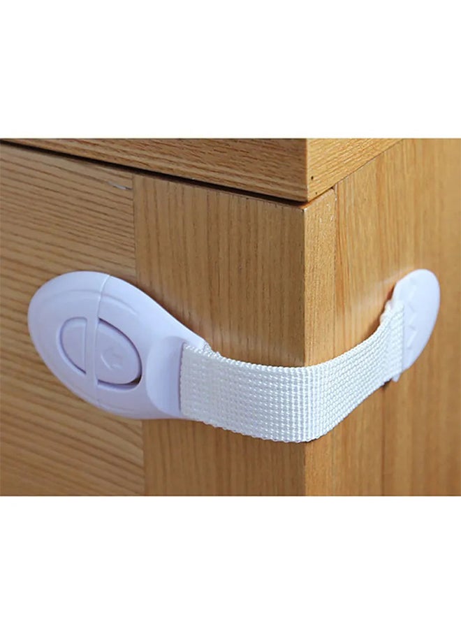 10-Piece Children Locking Doors Safety Durable Locks Set With Buckle Design - Image 4