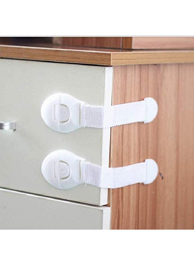 10-Piece Children Locking Doors Safety Durable Locks Set With Buckle Design - Image 5