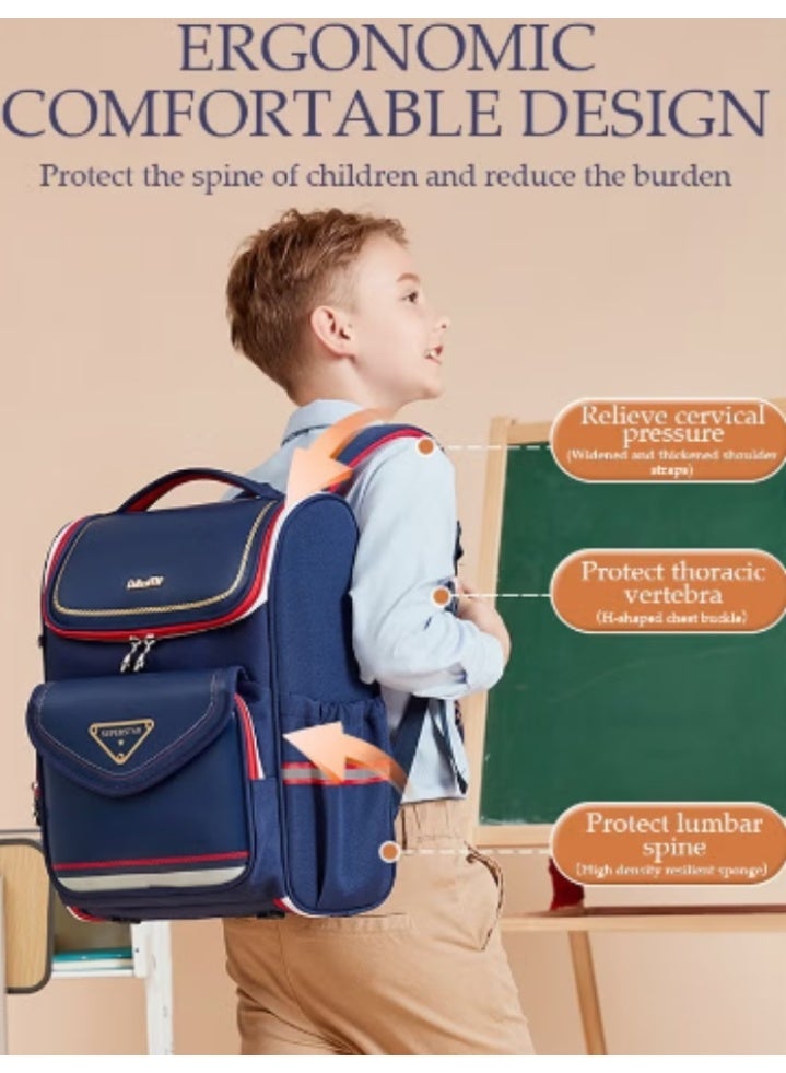 DUNISO New Spine - Protecting Schoolbag | Ergonomic Design, Shoulder - Relieving - Image 2