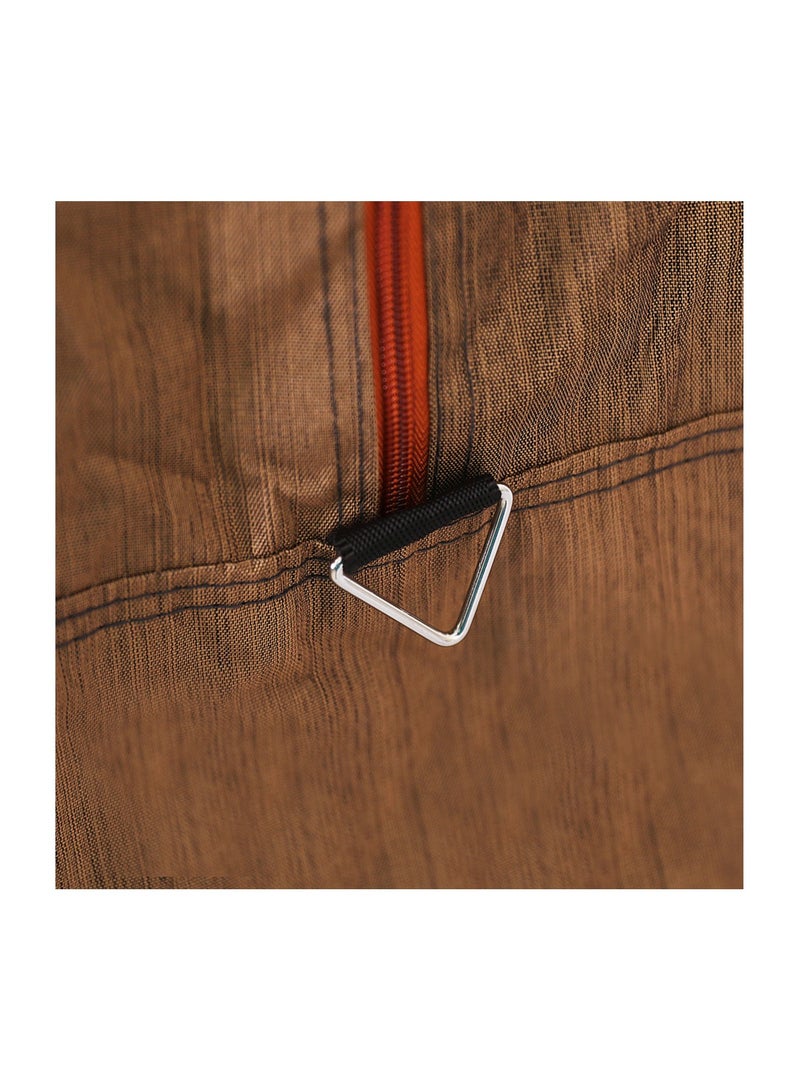 CAPITAL حقيبة دافل كابيتال 19 بوصة، لون القهوة - Image 5