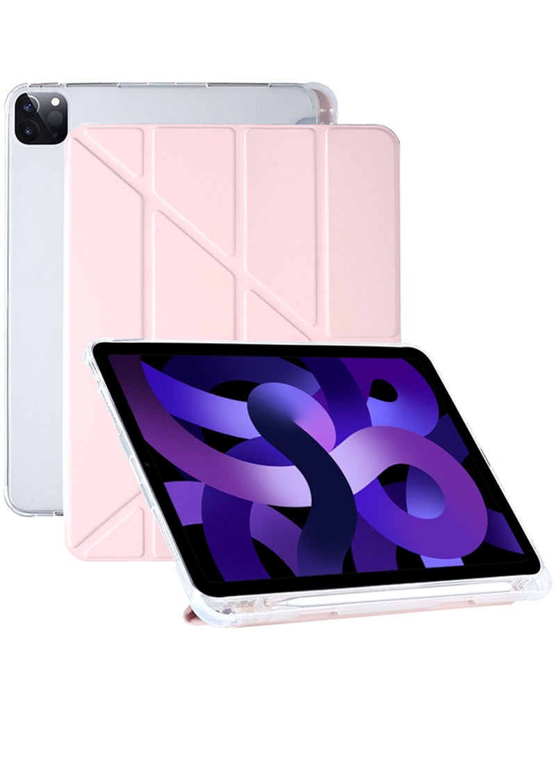 روك بو آي باد برو 11 بوصة حماية القضية 2022 / 2021 / 2020 / 2018 ، مع حامل القلم [ دعم الجيل الثاني من شحن قلم رصاص ] ، مع التلقائي النوم / الاستيقاظ وشفافة بجد مرة أخرى