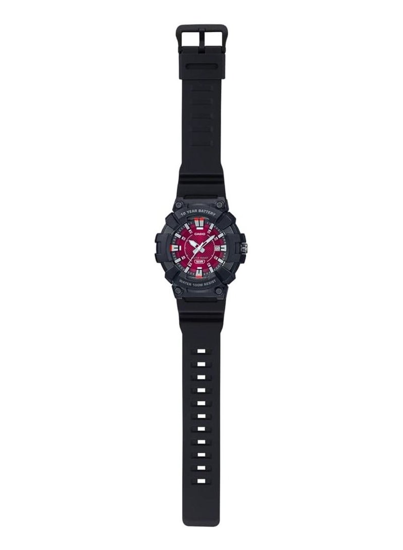 CASIO Resin Analog Wrist Watch MW-610H-4AVDF - Image 5