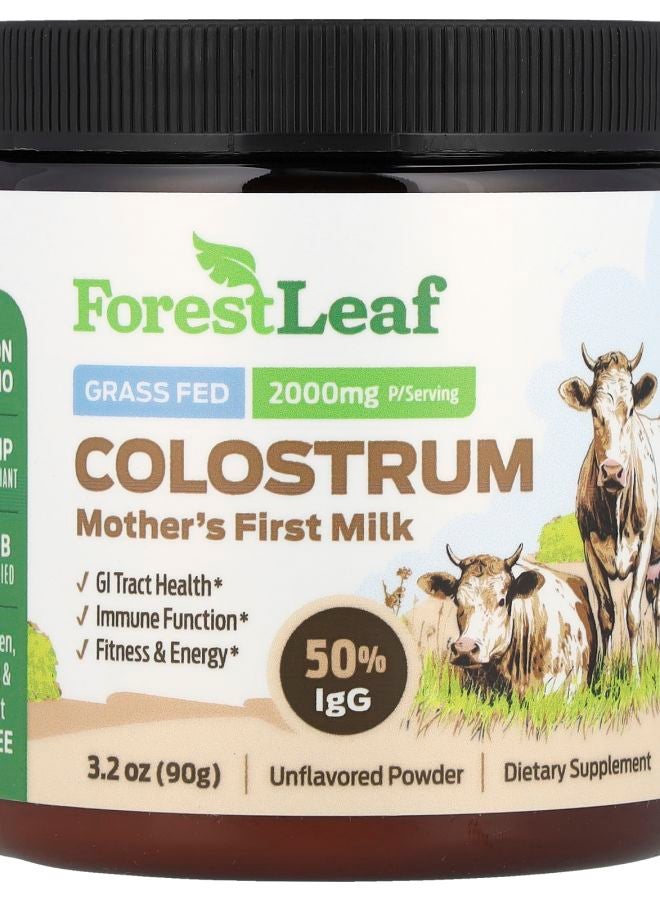 مسحوق الكولستروم حليب الأم الأول غير المنكه 3.2 أونصة (90 جرام)