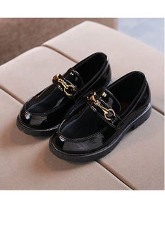 Generic Children's Black British Soft Soled Performance Shoes Black  - Image 2