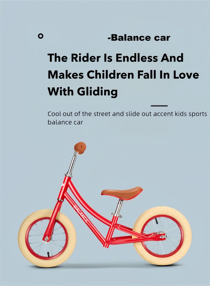Balance Car | Kids' First Training car, Lightweight Carbon Steel Frame, 360° Spin Handlebars, Non-Slip Tires, Adjustable Seat, for Ages 2-6 Years, Max 30kg  - Image 2