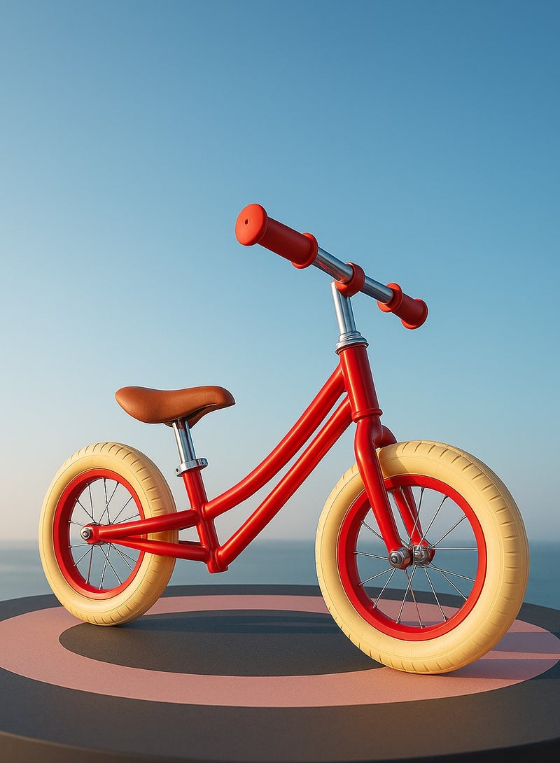 Balance Car | Kids' First Training car, Lightweight Carbon Steel Frame, 360° Spin Handlebars, Non-Slip Tires, Adjustable Seat, for Ages 2-6 Years, Max 30kg  - Image 1