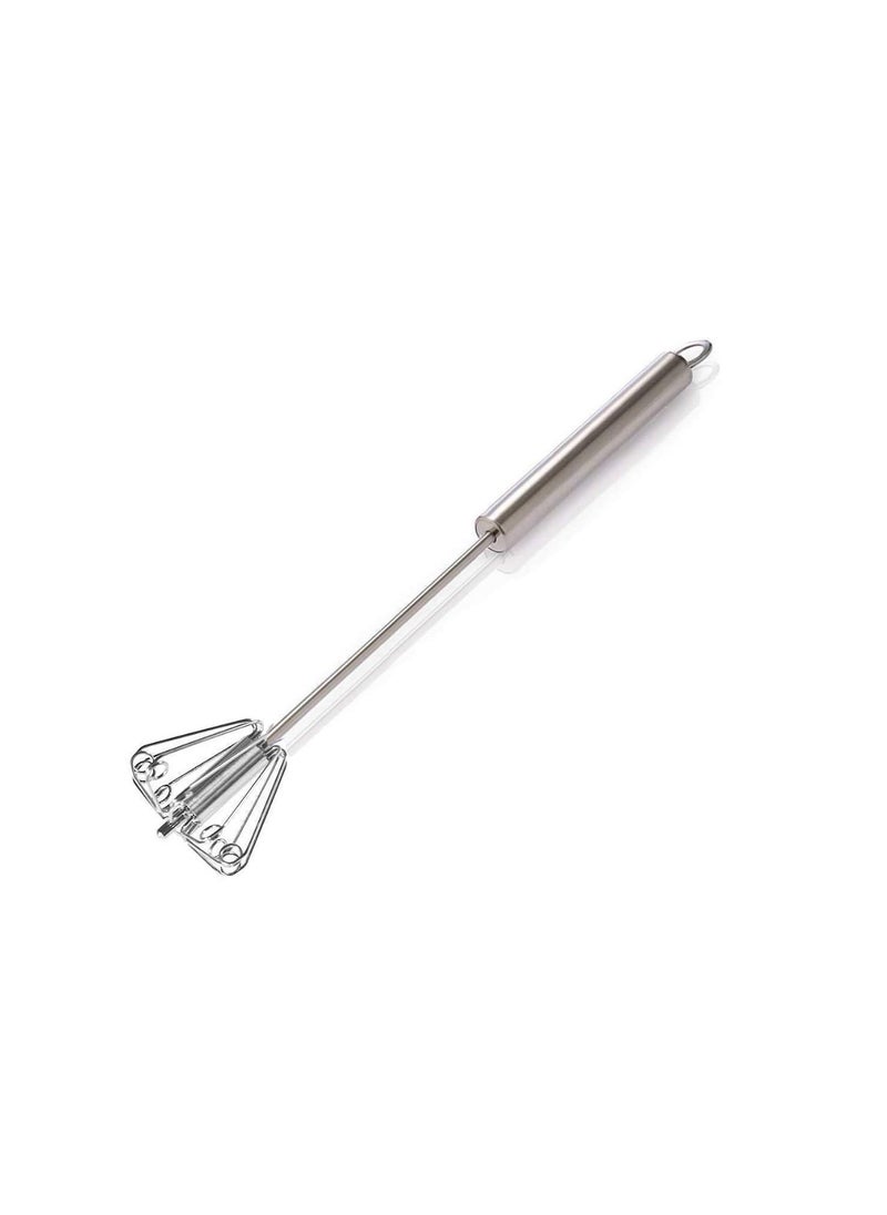 Cloudzy - Cloudzy Egg Whisk Spring Rawai Handy Churner Manual Whisk Hand Valona Egg Beater Hand Blender Mixer Butter Milk Frother Maker Hand Push Whisk 1 - Image 1