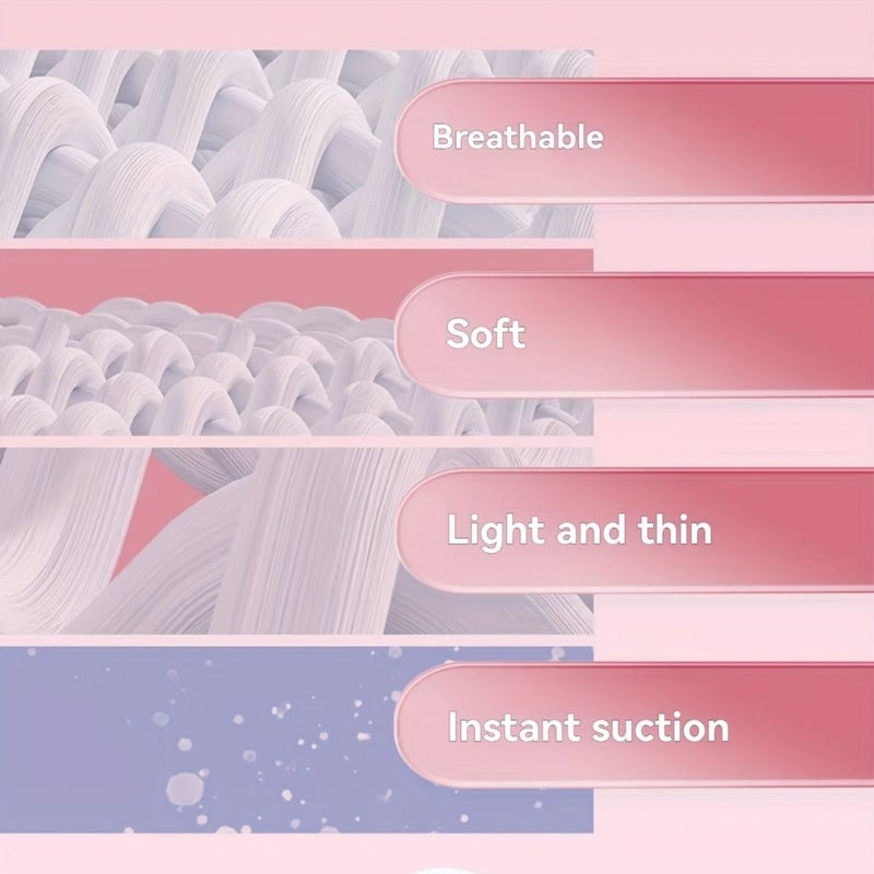 20pcs Ultra Thin Sanitary Pads For Women Breathable Comfortable Menstrual Underwear Size XL White Disposable Odorless Daily Wear Soft Fabric Independent Packaging - Image 5