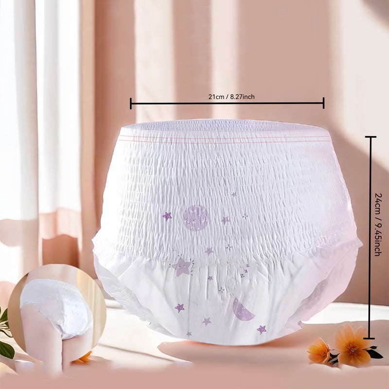20pcs Ultra Thin Sanitary Pads For Women Breathable Comfortable Menstrual Underwear Size XL White Disposable Odorless Daily Wear Soft Fabric Independent Packaging - Image 3