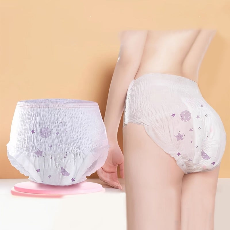 20pcs Ultra Thin Sanitary Pads For Women Breathable Comfortable Menstrual Underwear Size XL White Disposable Odorless Daily Wear Soft Fabric Independent Packaging - Image 1