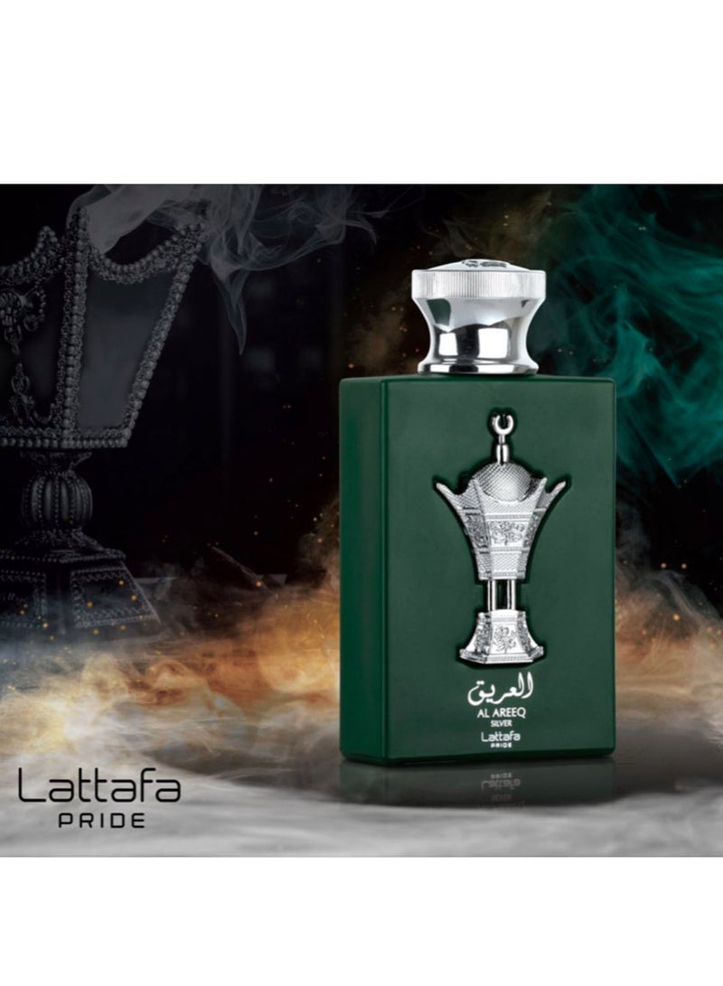 Lattafa Al Areeq Silver Lattafa Pride EDP 100mL Perfume Fragrance Unisex - Image 1