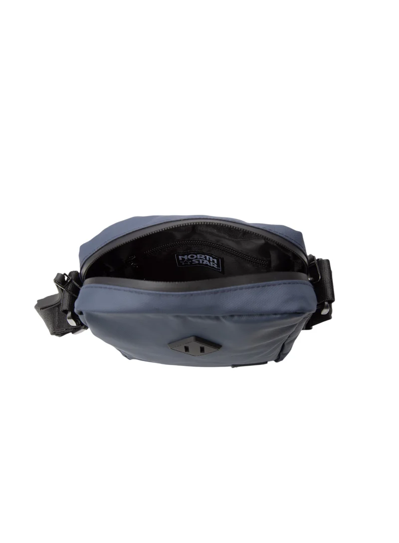 Bata Textured Messenger Bag Navy
