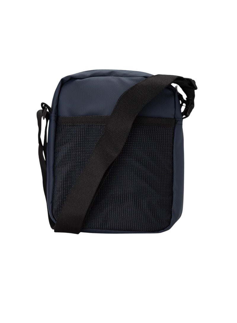 Bata Textured Messenger Bag Navy - Image 2