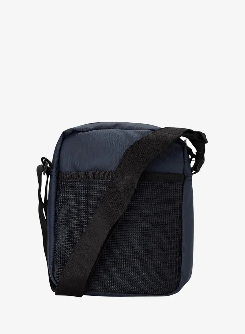 Bata Textured Messenger Bag Navy